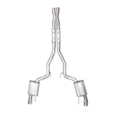 Stainless Works 2024 Mustang GT Catback Dual Tips Legend Sound X-Pipe Factory Connect Exhaust