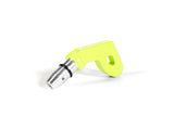 PERRIN 15-26 Subaru WRX & 13-26 BRZ/FR-S/86/GR86 Dipstick Handle P Style - Neon Yellow