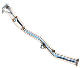 Invidia 02-07 WRX/STi Polished Divorced Waste Gate Downpipe with High Flow Cat