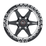 Weld S909 20x10 Ventura 6 Beadlock 6x139.7 ET12 BS6.00 Gloss BLK MIL DIA 106.1