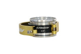 GReddy 3.0 Inch Gold Anodized Aluminum Boost Tube Clamp Set