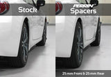 PERRIN 02-14 Subaru WRX / 2004 STI / 13-26 BRZ & Toyota GR86 30mm Wheel Spacers 5x100 56mm CB - Pair