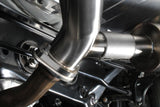 PERRIN 22-26 Subaru BRZ / Toyota GR86 Axle Back Exhaust SS (Single Side Exit w/Helmholtz Chamber)