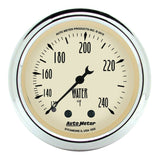 AutoMeter Gauge Kit 5 Pc. 3-1/8in. & 2-1/16in. Mech. Speedo. Wtmp & Oilp Antique Beige