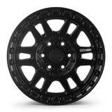 Enkei Trail-Tracker 20x9 / 6x139.7 BP / ET20 / 106.1mm Bore - Matte Black Wheel