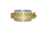 GReddy 3.5 Inch Gold Anodized Aluminum Boost Tube Clamp Set