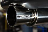 GReddy PE-TR Rolled Tip-Burnt-Ti L 130mm x 115mm