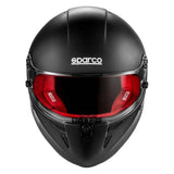 SPARCO Stealth RF Helmet - XXLarge - Matte Black/Red