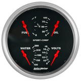 Autometer Sport-Comp Quad 5in. - 240 OhmE-33 OhmF