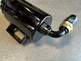 GReddy AN12 60 DEGREE ORB MALE BLACK/GOLD ANODIZED