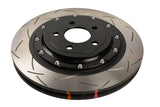 DBA 24-26 Ford Mustang (390mm Front Rotor) Rear 5000 Series Slotted Rotor (w/Black Hat)