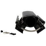 Fast Intake Manifold, Rhs Sheet Met Al, Ls Cathedral Port, Black W/ Fuel Rail Kit