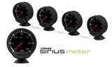 GReddy Sirius Unify Water Temperature Gauge Set (Sirius Meter w/Water Temp Sensor Set & Vision Disp)