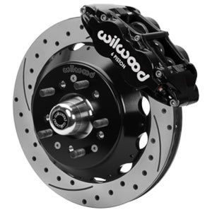 Wilwood Forged 6 Piston Superlite Caliper, GT 48 Vane Spec37 Drilled & Slotted Rotor - 12.88x1.25