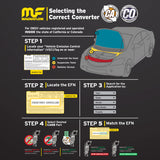 MagnaFlow 15-17 Ford Mustang 5.2L Direct Fit Converter