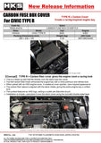 HKS DRY CARBON FUSE BOX COVER FL5