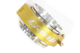 GReddy 3.5 Inch Gold Anodized Aluminum Boost Tube Clamp Set