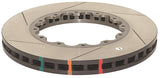 DBA 2008+ Mitsubishi EVO 10 T3 5000 Series Drilled and Slotted Front Replacement Rotor w/NAS Nuts KP
