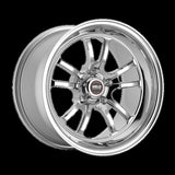 Weld S70 RT-S 15x6in / 5x120.65 BP / 3.5in. BS - Polished Center - Polished Shell Wheel