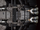 AWE Tuning 09-13 Chevrolet Corvette 6.2L Track Edition Axle-Back Exhaust w/ Chrome Silver Tips