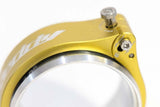 GReddy 3.5 Inch Gold Anodized Aluminum Boost Tube Clamp Set