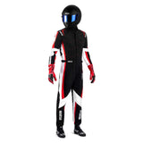 SPARCO Kerb Advanced Black/Red Kart Racing Suit Size M