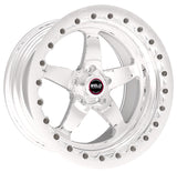 Weld 17X11 S71 5X4.75 7.7BS POL 3.18ID HIGH PAD POL SBL