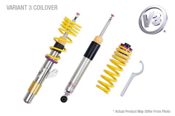 KW Coilover Kit V3 15 BMW M4 Convertible w/o Adaptive M Suspension