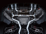 AWE Tuning SwitchPath Cat-Back Exhaust for BMW G8X M3/M4 - Chrome Silver Tips
