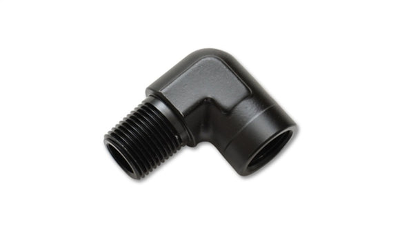 Vibrant 1/8in NPT Female to Male 90 Degree Pipe Adapter Fitting