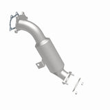 MagnaFlow Direct Fit Catalytic Converter 08-09 Subaru STi front OEM