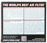K&N Universal Rubber Filter 2 inch Top OD / 3.5 inch Base OD / 2.25 inch Flange ID / 4 inch Height