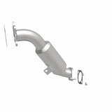 MagnaFlow Direct Fit Catalytic Converter 08-09 Subaru STi front OEM