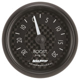 Autometer GT Series 52mm Mechanical 30 In Hg/20 psi Vacuum/Boost Gauge