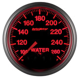 Autometer Elite 52mm 100-260 Degrees F Water Temperature Peak and Warn Gauge w/ Electronic Control