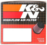 K&N Universal Rubber Filter 2 inch Top OD / 3.5 inch Base OD / 2.25 inch Flange ID / 4 inch Height