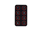 AEM EV 8 Button Keypad CAN Based Programmable Backlighting