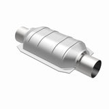 MagnaFlow Universal Catalytic Converter 2.5inch Inlet/Outlet Center/Center Oval (California OBDII)