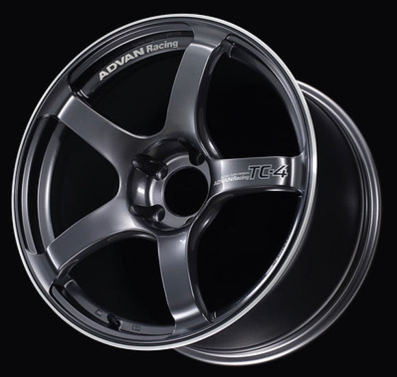 Advan TC4 17x7.0 +42 4-100 Racing Gunmetallic & Ring Wheel