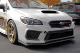 PERRIN 18-21 Subaru WRX & STI / 13-25 BRZ / 17-20 Toyota 86 Tow Hook Kit (Front) - Flat Black