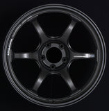 Advan RG-D2 15x5 +45 4-100 Semi Gloss Black Wheel