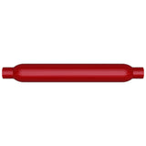 MagnaFlow Muffler Red Pack Series Glasspack 4in Rd 18in Body Length 3in/3in Inlet/Outlet