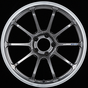 Advan RS-DF Progressive 18x8.0 +44 5-100 Machining & Racing Hyper Black Wheel