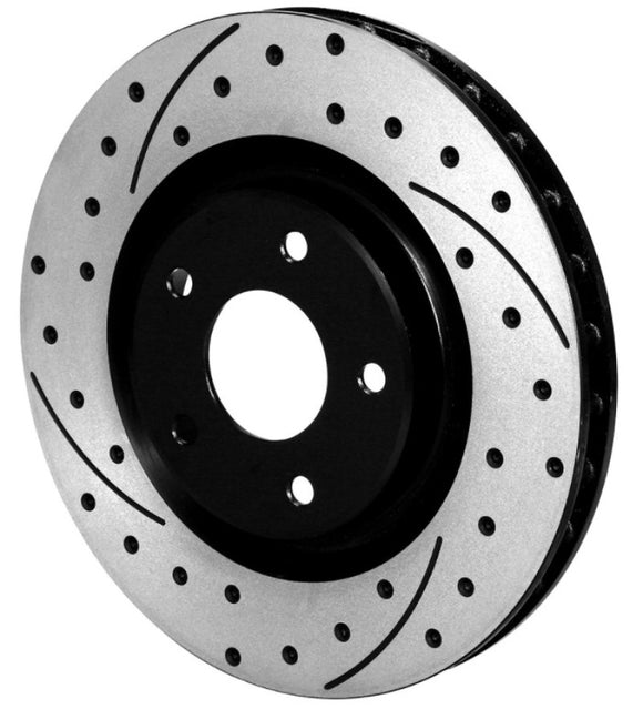 Wilwood Rotor-Front-SRP-C5/C6 Vette L/H-BLK 12.80 x 1.25 - 5 x 4.76