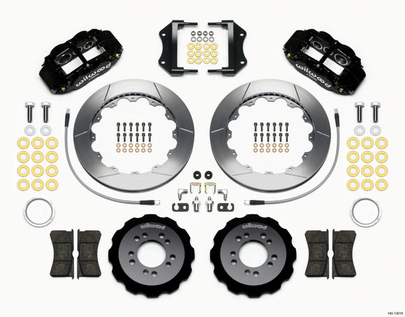 Wilwood Narrow Superlite 6R Front Hat Kit 12.88in 2013-Up Ford Focus ST w/ Lines