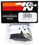 K&N PreCharger Air Filter Wrap Black Universal 4in. Height 4in. Inside Diameter