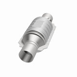 MagnaFlow Univ Cat Conv 2.5in Inlet/Outlet Ctr/Ctr Round 9in Body L x 5.125in W x 13in Overall L