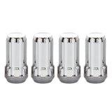 McGard SplineDrive Lug Nut (Cone Seat) 1/2-20 / 1.60in. Length (4-Pack) - Chrome (Req. Tool)