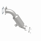 MagnaFlow Direct Fit Catalytic Converter 08-09 Subaru STi front OEM