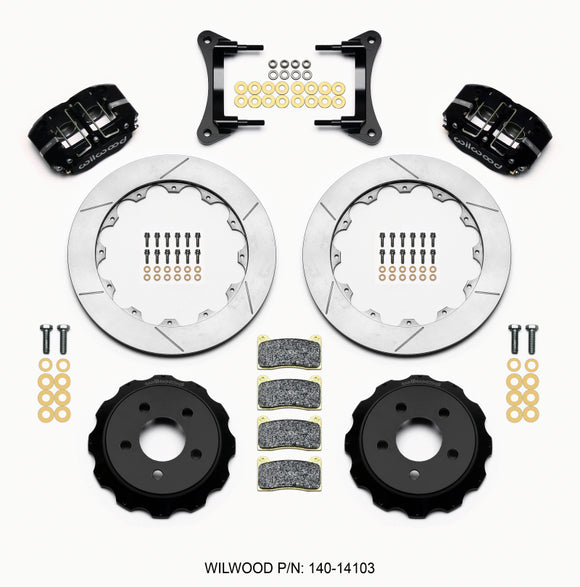 Wilwood Dynapro Radial Front Drag Kit 12.88 Vented 2015-Up Mustang